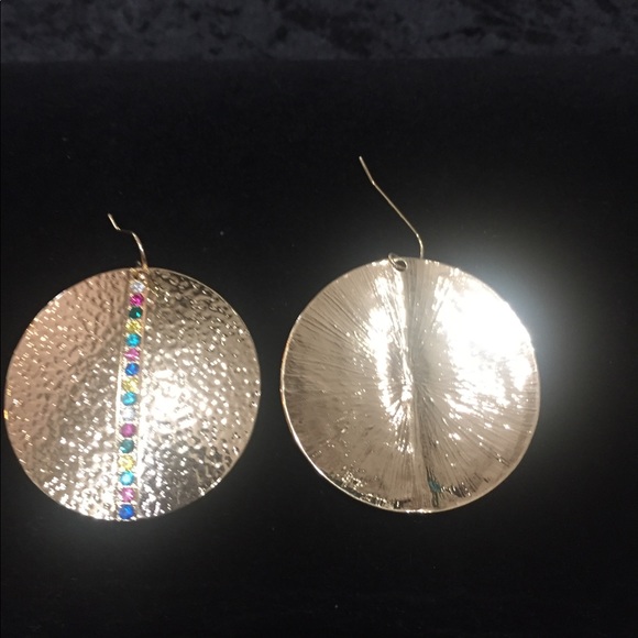 Golden Gem Earrings - Picture 4 of 4